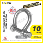 Shackle Powertec SS 304 Omega 10Milimeter