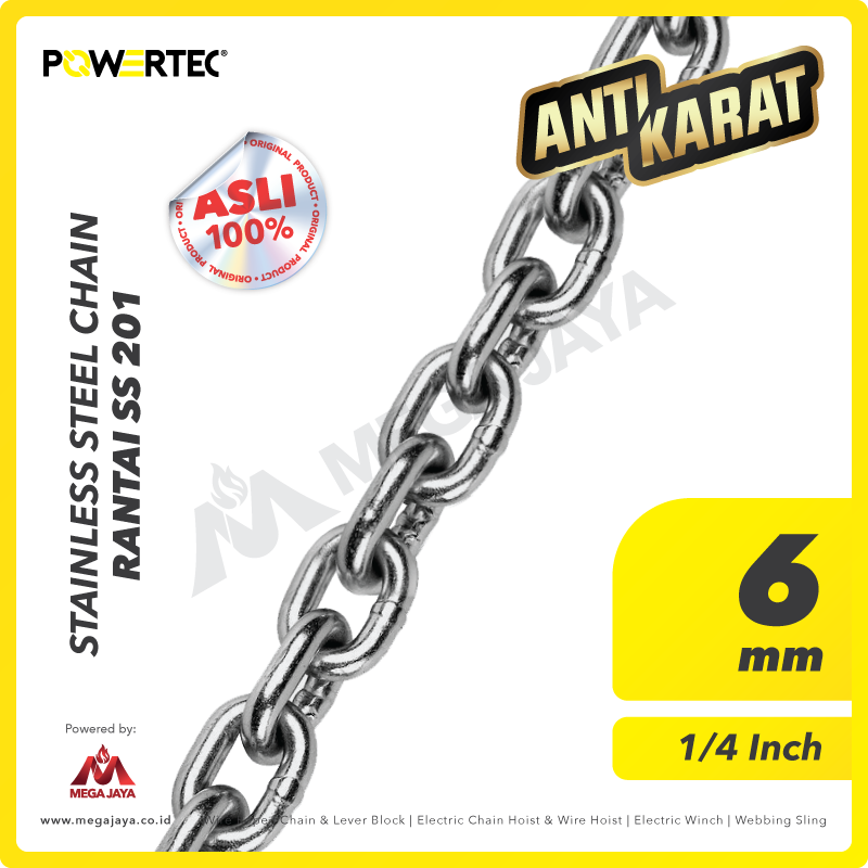 POWERTEC-Stainless-Steel-Chain-201-6mm-I.png SS 201 Chain Powertec 6Milimeter @100 Kg - Image 1