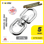Swivel Powertec SS 304 5Milimeter - 3/16"