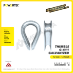 Thimble Powertec G-411 12Milimeter - 1/2" - Gambar 2