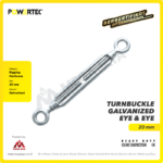 Turnbuckle Powertec Galv Eye & Eye 20Milimeter - 3/4"
