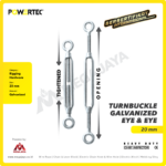 Turnbuckle Powertec Galv Eye & Eye 20Milimeter - 3/4" - Image 2