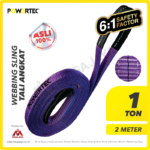 Webbing Sling Powertec (6:1) 2Ply 1 Ton X 2 Meter (Ungu)