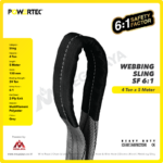 Webbing Sling Powertec (6:1) 2Ply 4 T X 5 M (Abu) - Image 2