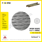 Wire Rope Powertec 1x7 Galv 1Milimeter @1000 Meter - Image 2