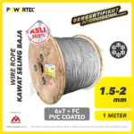 Wire Rope Powertec 6x7 + FC PVC 1,5-2Milimeter