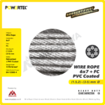 Wire Rope Powertec 6x7 + FC PVC 1,5-2Milimeter - Image 2