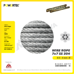 Wire Rope Powertec 7x7 SS 304 1,2Milimeter - Gambar 2