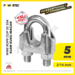 Wire Rope Clip Powertec SS 304 5Milimeter