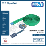 Round Sling Spanset (7:1) 2 Ton x 6 Meter (Hijau) - Gambar 2