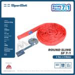 Round Sling Spanset (7:1) 5 Ton x 4 Meter (Merah) - Gambar 2