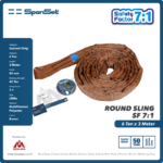 Round Sling Spanset (7:1) 6 Ton x 3 Meter (Coklat) - Gambar 2