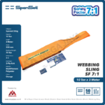 Web Sling Spanset (7:1) 2Ply 10 Ton X 3 Meter (Orange) - Gambar 2