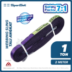 Web Sling Spanset (7:1) 2Ply 1 Ton X 2 Meter (Ungu)