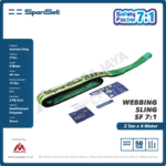 Web Sling Spanset (7:1) 2Ply 2 Ton X 4 Meter (Hijau) - Image 2