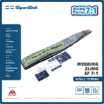 Web Sling Spanset (7:1) 2Ply 4 Ton X 10 Meter (Abu) - Image 2
