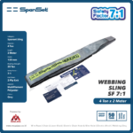 Web Sling Spanset (7:1) 2Ply 4 T X 2 M (Abu) - Image 2