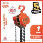 Chain Block Toyo 1 Ton x 7 Meter (6Milimeter)