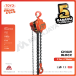 Chain Block Toyo 1 Ton x 7 Meter (6Milimeter) - Image 2