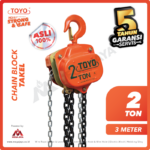 Chain Block Toyo 2 Ton x 3 Meter (8Milimeter)