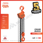 Chain Block Toyo 3 Ton x 3 Meter (8Milimeter) - Image 2