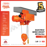 Electric Wire Rope Hoist 3F Toyo SH + Trolley 3 Ton x 12 Meter - Image 2