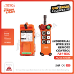 Wireless Remote Control TOYO Single Speed 6 Button (AC/DC 18-65V) - Gambar 2