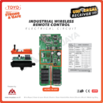 Wireless Remote Control TOYO Single Speed 6 Button (AC/DC 18-65V) - Gambar 3
