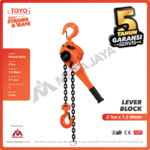 Lever Block Toyo 2 Ton x 1,5 Meter (7,1Milimeter) - Gambar 2