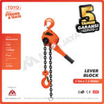 Lever Block Toyo 3 Ton x 1,5 Meter (9Milimeter) - Image 2