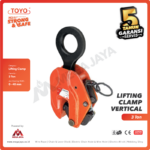 Lifting Clamp Plate Vertical Toyo QC-3B 3 Ton : 0-40Milimeter - Gambar 2