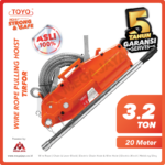 Wire Rope Pulling Hoist Toyo ZNL3200 3,2 T x 20 M 16mm