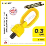POWERTEC Swivel Eye Bolt / Mata Baut M8 - 0,3 Ton