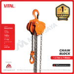 Chain Block Vital JPN 1,5 Ton x 7 Meter - Gambar 3