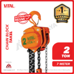Chain Block Vital JPN 2 Ton x 7 Meter