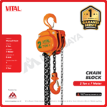Chain Block Vital JPN 2 Ton x 7 Meter - Image 2