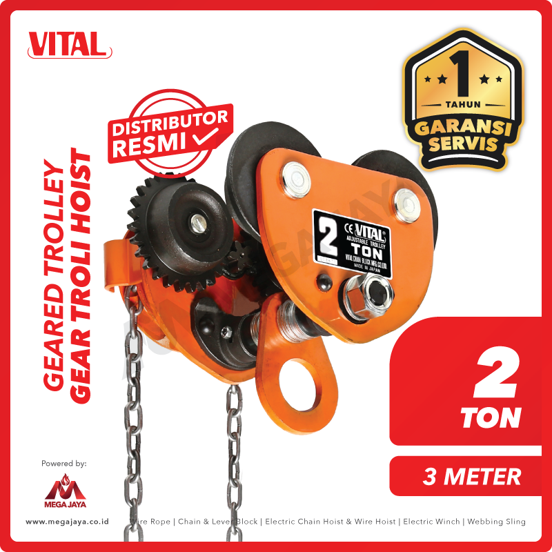 VITAL-Geared-Trolley-2Ton-x-3Meter-I.png Geared Trolley Vital 2 T x 3 M - Gambar 1