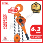 Lever Block Vital JPN 6,3 Ton x 1,5 Meter