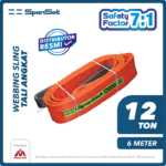 Web Sling Spanset (7:1) 2Ply 12 T X 6 M (Orange)