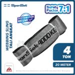 Web Sling Spanset (7:1) 2Ply 4 Ton X 20 Meter (Abu)