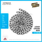 Load Chain Hitachi JPN 6,3Milimeter @6.5 Meter - Gambar 2