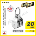 Pulley Powertec SS 304 Double 20Milimeter