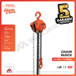 Chain Block Toyo 0,5 Ton x 12 Meter (5Milimeter) - Image 2