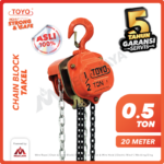 Chain Block Toyo 0,5 Ton x 20 Meter (5Milimeter)