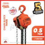 Chain Block Toyo 0,5 Ton x 7 Meter (5Milimeter)