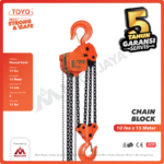 Chain Block Toyo 10 Ton x 15 Meter (10Milimeter) - Image 2