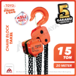 Chain Block Toyo 15 Ton x 20 Meter (10Milimeter)