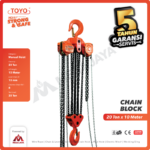 Chain Block Toyo 20 Ton x 10 Meter (10Milimeter) - Image 2