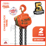 Chain Block Toyo 2 Ton x 20 Meter (8Milimeter)