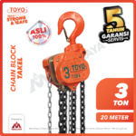 Chain Block Toyo 3 Ton x 20 Meter (8Milimeter)